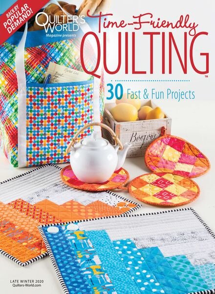 Quilter’s World Special Edition – Late Winter 2020 Cover