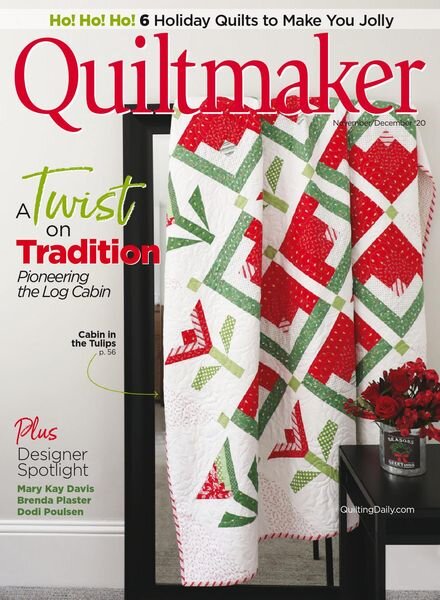 Quiltmaker – November 2020 Cover