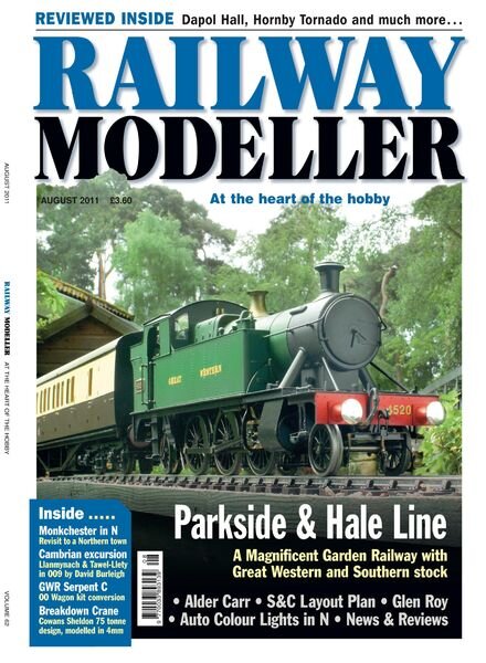 Railway Modeller – August 2011 Cover