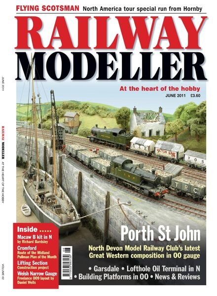 Railway Modeller – June 2011 Cover