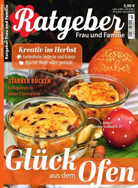 Ratgeber Frau und Familie – Oktober 2020 Cover