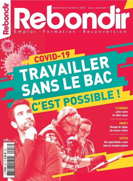 Rebondir – Septembre-Octobre 2020 Cover