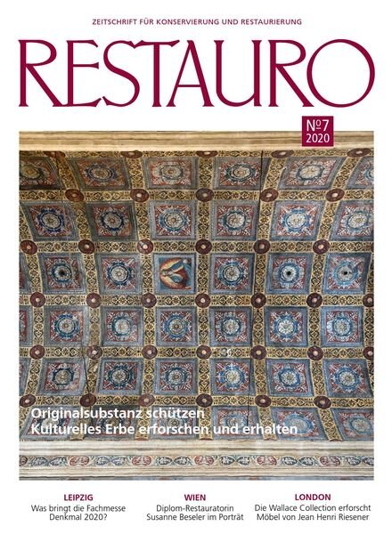 Restauro – November 2020 Cover