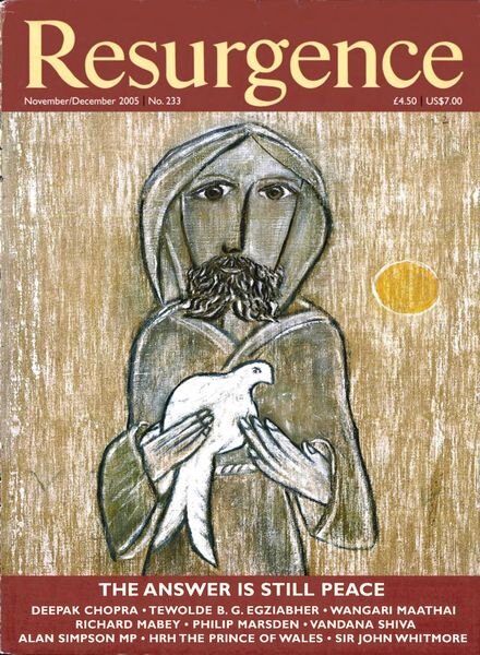 Resurgence & Ecologist – Resurgence, 233 – November-December 2005 Cover