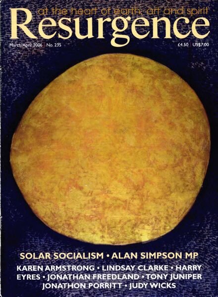 Resurgence & Ecologist – Resurgence, 235 – March-April 2006 Cover