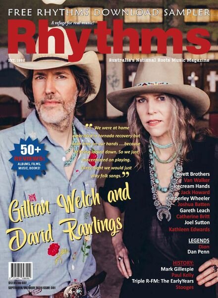 Rhythms Magazine – September-October 2020 Cover