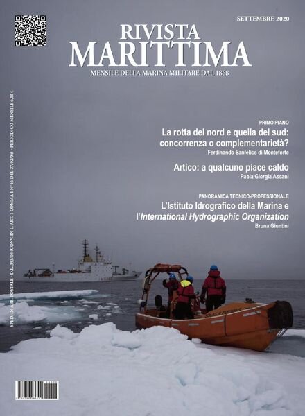 Rivista Marittima – Settembre 2020 Cover