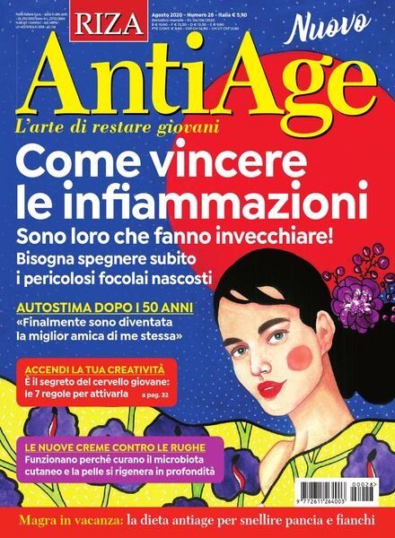 Riza AntiAge – Agosto 2020 Cover