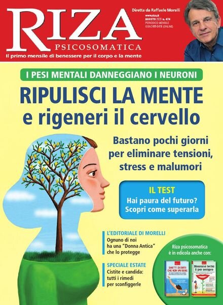 Riza Psicosomatica – Agosto 2020 Cover