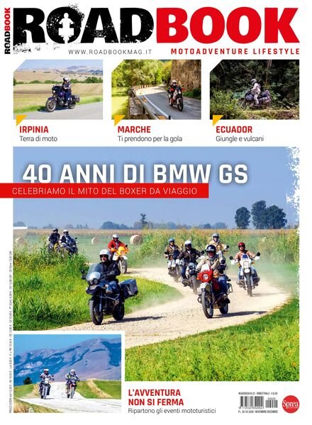 RoadBook – Novembre-Dicembre 2020 Cover