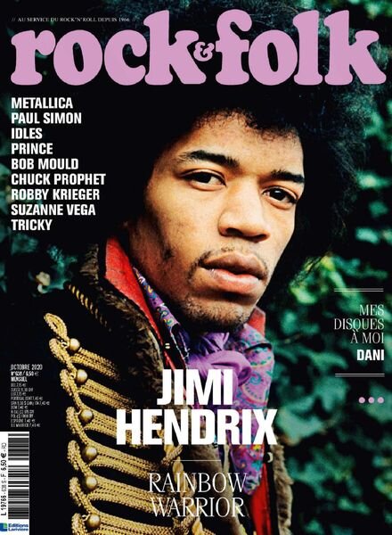 Rock & Folk – octobre 2020 Cover