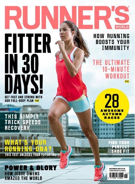 Runner’s World UK – November 2020 Cover