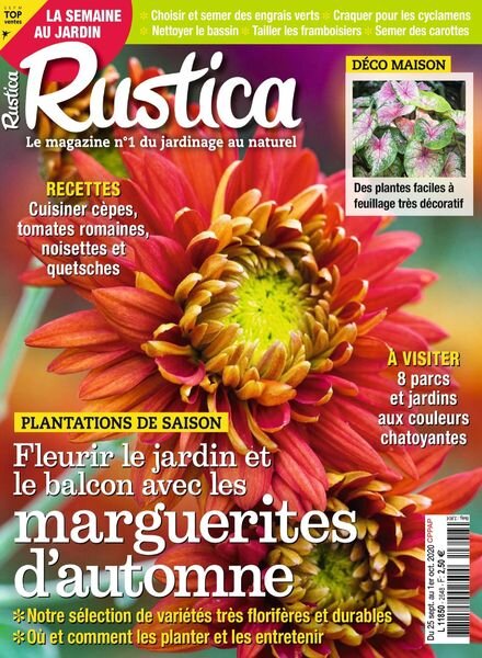 Rustica – 25 Septembre 2020 Cover