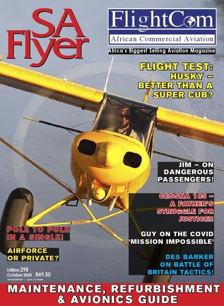 SA Flyer – October 2020 Cover