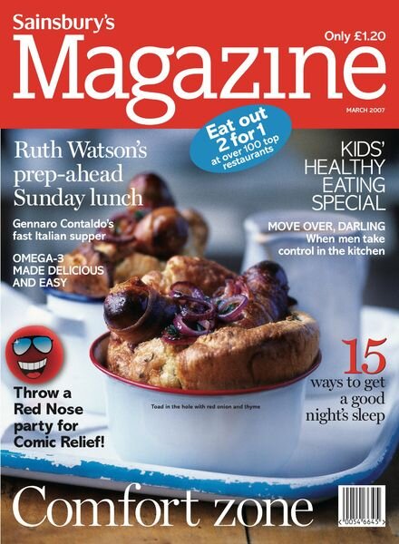 Sainsbury’s Magazine – March 2007 Cover