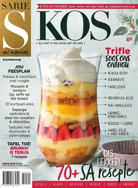 Sarie Kos – Oktober 2020 Cover
