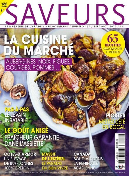 Saveurs France – Septembre-Octobre 2020 Cover