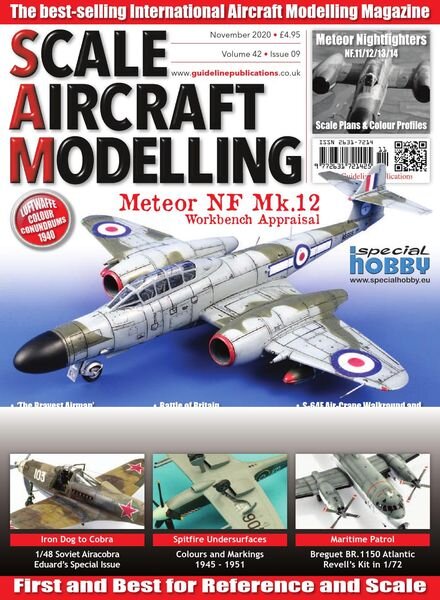 Scale Aircraft Modelling – November 2020 Cover