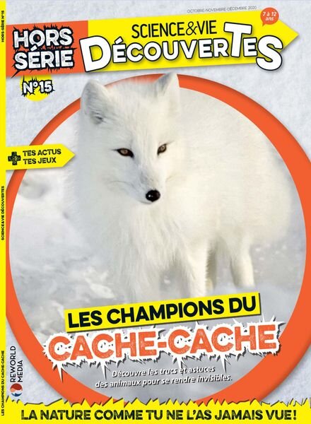 Science & Vie Decouvertes – Hors-Serie – Octobre-Decembre 2020 Cover