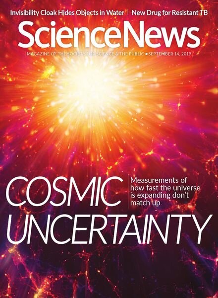 Science News – 14 September 2019 Cover
