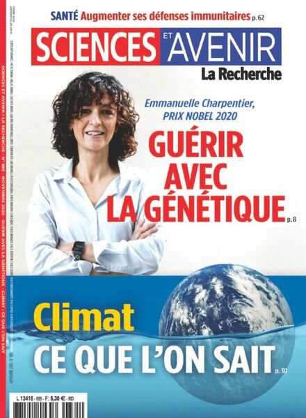 Sciences et Avenir – Novembre 2020 Cover