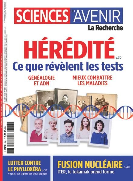 Sciences et Avenir – Octobre 2020 Cover