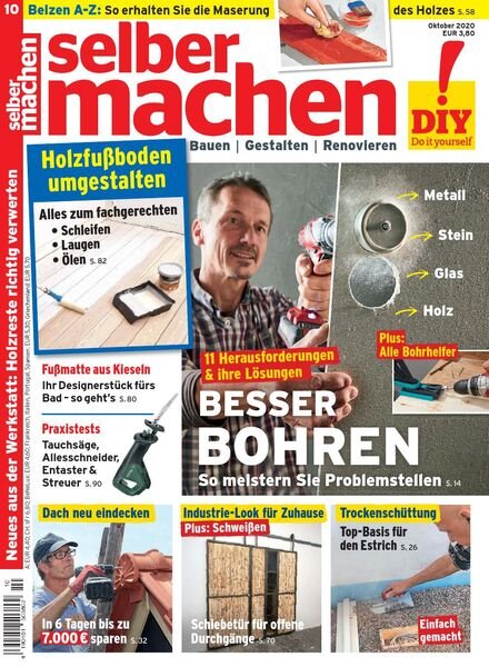 Selber Machen – Oktober 2020 Cover