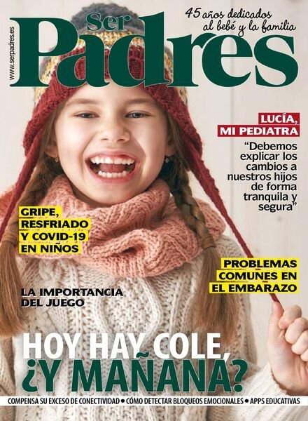 Ser Padres Espana – noviembre 2020 Cover