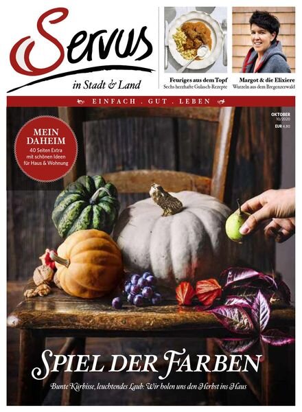 Servus Austria – Oktober 2020 Cover