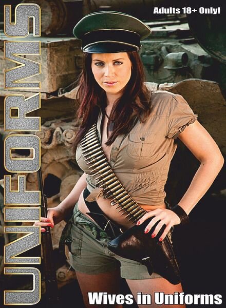 Sexy Uniform MILFs in Nylons Adult Photo Magazine – October 2020 Cover
