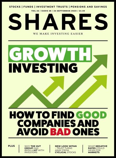 Shares Magazine – Issue 38 – 24 September 2020 Cover
