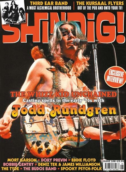 Shindig! – Issue 108 – October 2020 Cover