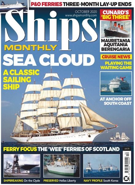 Ships Monthly – October 2020 Cover