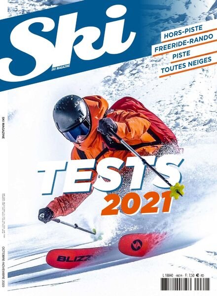 Ski Magazine – Octobre-Novembre 2020 Cover
