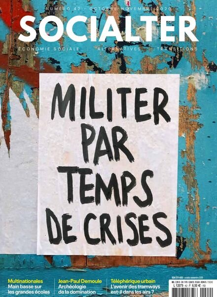 Socialter – Octobre-Novembre 2020 Cover