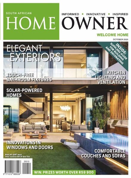 South African Home Owner – October 2020 Cover
