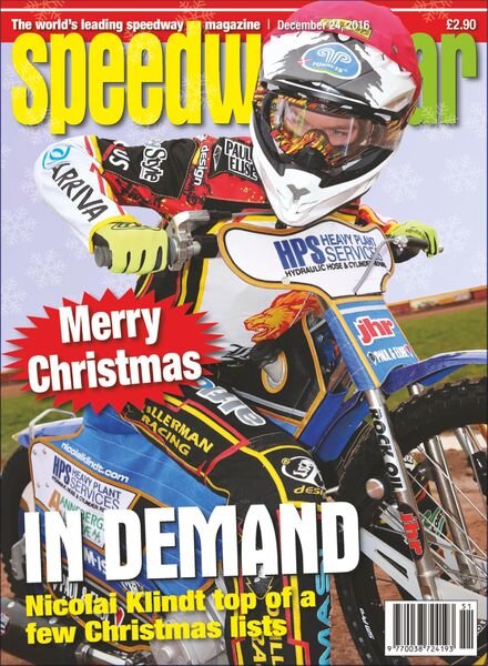Speedway Star – December 24, 2016 Cover