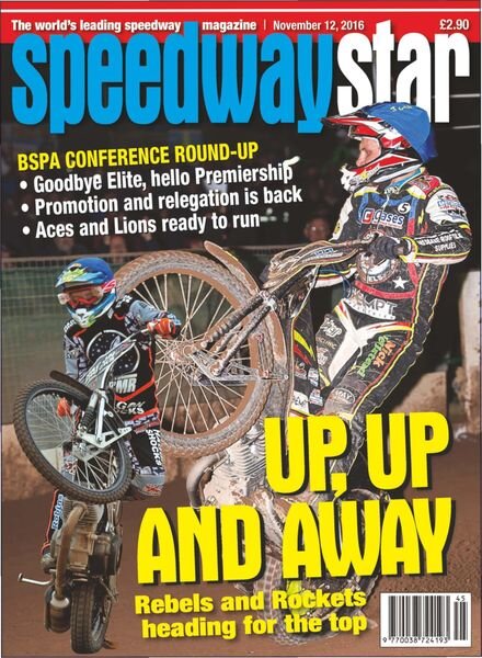Speedway Star – November 12, 2016 Cover