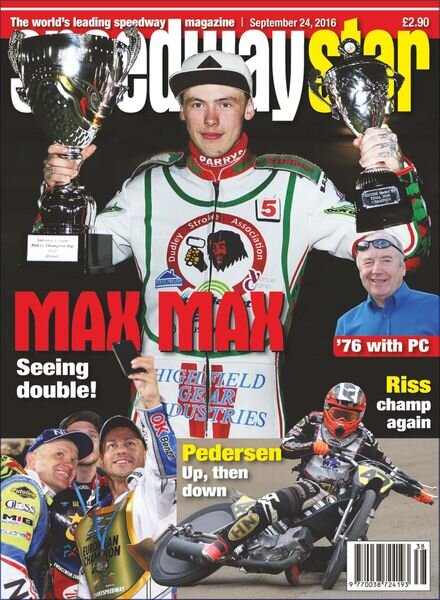 Speedway Star – September 24, 2016 Cover