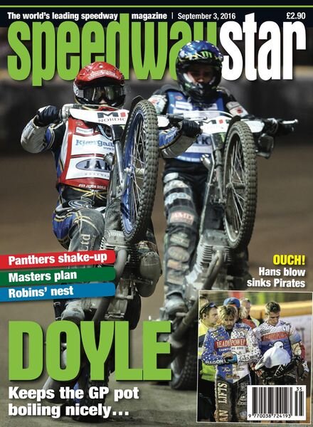 Speedway Star – September 3, 2016 Cover