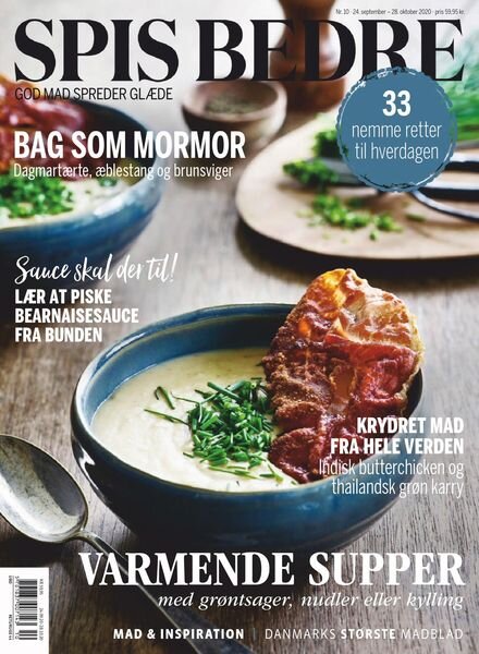 Spis Bedre – oktober 2020 Cover