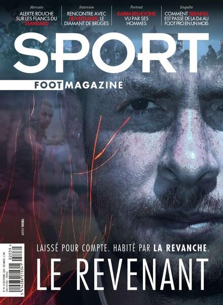 Sport Foot Magazine – 23 Septembre 2020 Cover