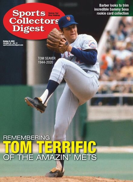 Sports Collectors Digest – October 09, 2020 Cover
