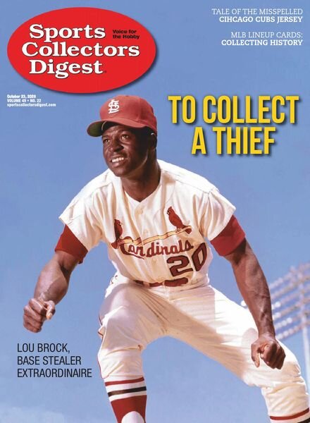 Sports Collectors Digest – October 23, 2020 Cover