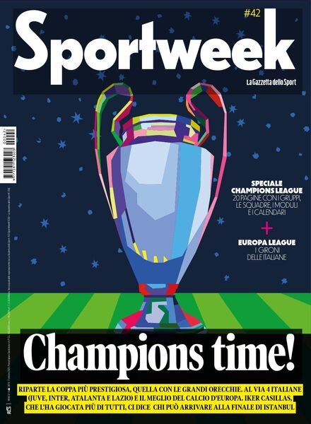 SportWeek – 17 ottobre 2020 Cover