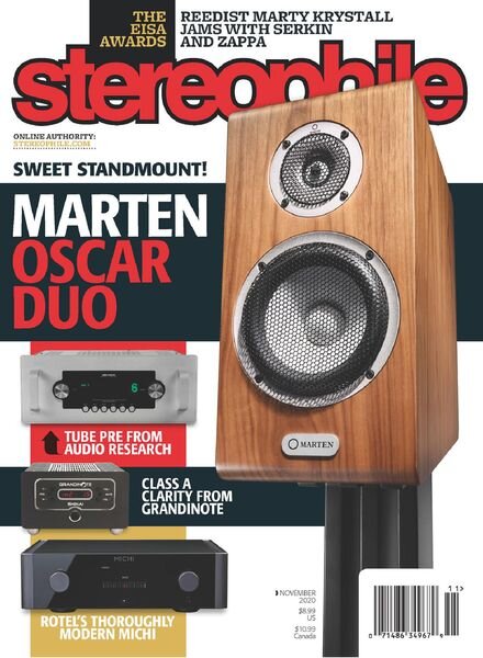 Stereophile – November 2020 Cover