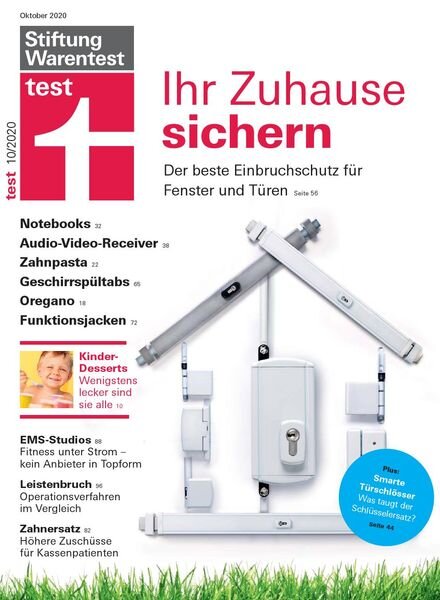 Stiftung Warentest Test – Oktober 2020 Cover