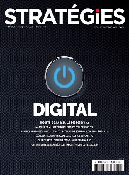 Strategies – 1er Octobre 2020 Cover