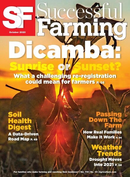 Successful Farming – October 2020 Cover