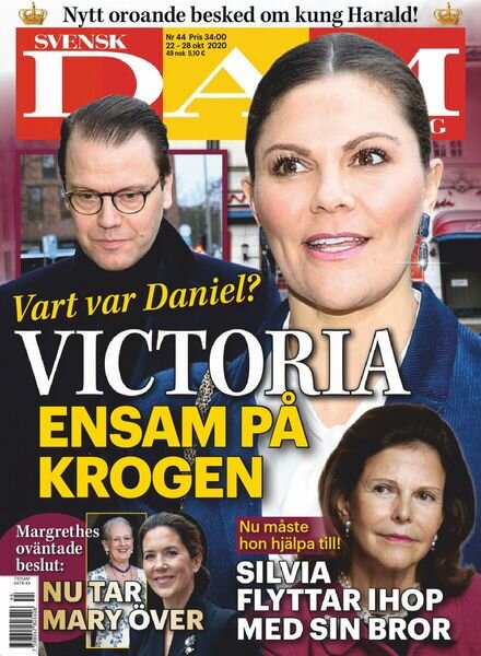 Svensk Damtidning – 22 oktober 2020 Cover